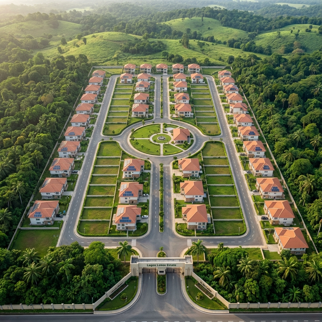 Estate Aerial View